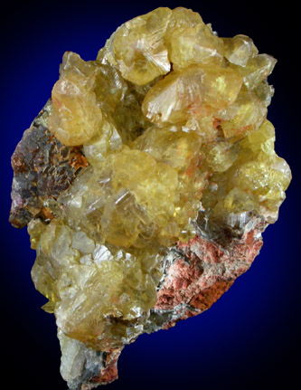 Adamite from Mina Ojuela, Mapimi, Durango, Mexico