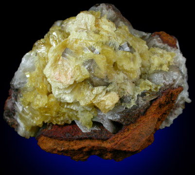 Adamite from Mina Ojuela, Mapimi, Durango, Mexico