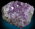 Quartz var. Amethyst from New Street Quarry, Paterson, Passaic County, New Jersey