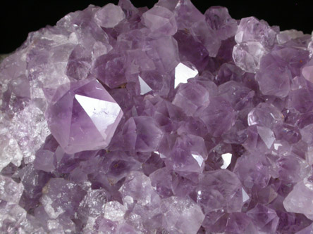 Quartz var. Amethyst from New Street Quarry, Paterson, Passaic County, New Jersey