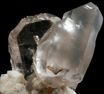 Topaz on Quartz from Gilgit District, Gilgit-Baltistan, Pakistan