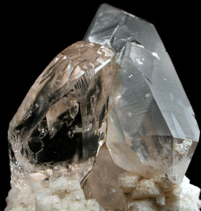 Topaz on Quartz from Gilgit District, Gilgit-Baltistan, Pakistan