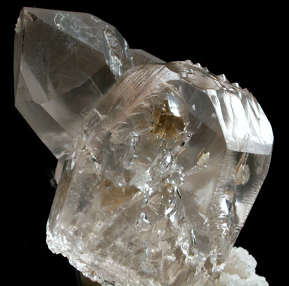 Topaz on Quartz from Gilgit District, Gilgit-Baltistan, Pakistan