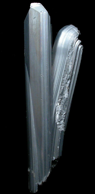 Stibnite from Ichinokawa Mine, Shikoku Island, Ehime Prefecture, Japan