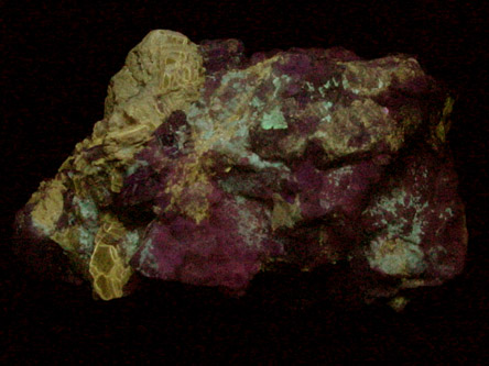Sodalite var. Hackmanite from Sar-e-Sang, Kokscha Valley, Badakshan, Afghanistan