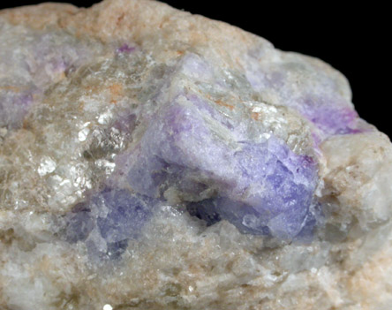 Sodalite var. Hackmanite from Sar-e-Sang, Kokscha Valley, Badakshan, Afghanistan