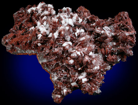 Hemimorphite and Calcite from Mina Ojuela, Mapimi, Durango, Mexico