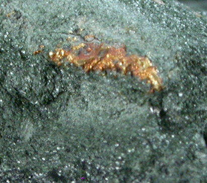 Gold from Homestake Mine, near Lead, Lawrence County, South Dakota