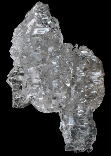 Quartz (etched crystals) from Tormiq area, northwest of Skardu, Haramosh Mountains, Baltistan, Gilgit-Baltistan, Pakistan