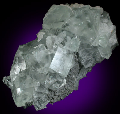 Fluorite from Xianghualing Mine, 32 km north of Linwu, Chenzhou, Hunan, China