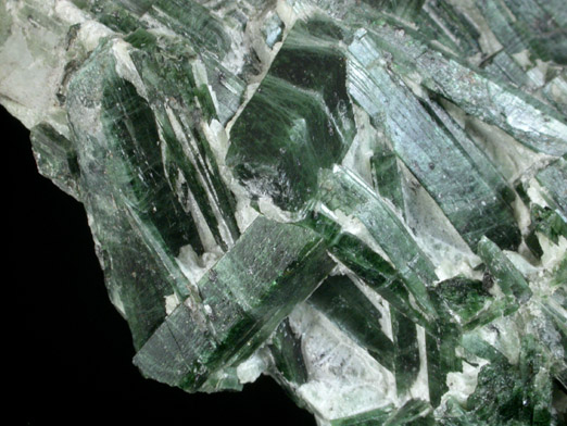 Actinolite from Zillertal, Tyrol, Austria