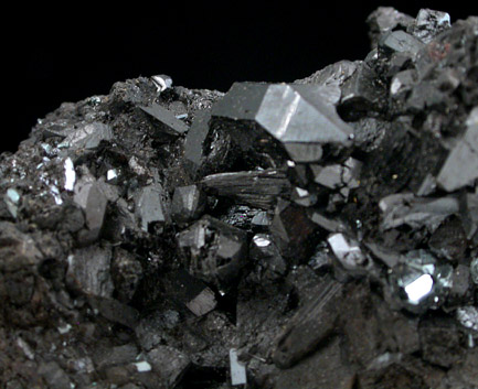 Gaudefroyite from N'Chwaning Mine, Kalahari Manganese Field, Northern Cape Province, South Africa