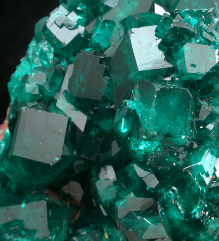 Dioptase from Tsumeb Mine, Otavi-Bergland District, Oshikoto, Namibia