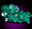 Dioptase with Duftite from Tsumeb Mine, Otavi-Bergland District, Oshikoto, Namibia (Type Locality for Duftite)