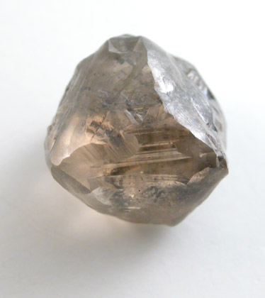 Diamond (1.68 carat brown octahedral crystal) from Mwadui, Shinyanga, Tanzania