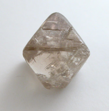 Diamond (1.39 carat brown octahedral crystal) from Mwadui, Shinyanga, Tanzania
