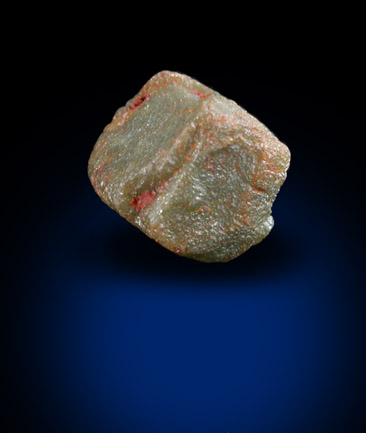 Diamond (0.96 carat cubic crystal) from Mbuji-Mayi (Miba), Democratic Republic of the Congo