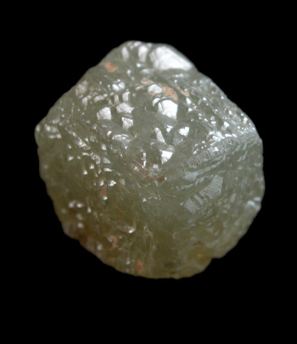 Diamond (9.41 carat cubic crystal) from Mbuji-Mayi (Miba), Democratic Republic of the Congo