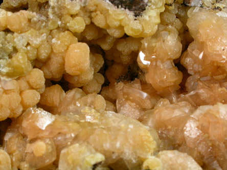 Mimetite and Paradamite from Mina Ojuela, Mapimi, Durango, Mexico