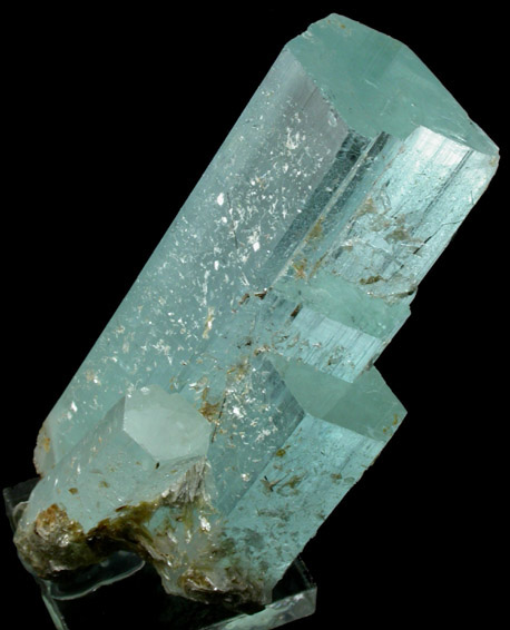 Beryl var. Aquamarine with Muscovite from Nuristan, Laghman Province, Afghanistan