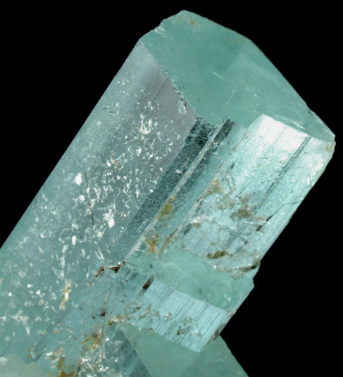 Beryl var. Aquamarine with Muscovite from Nuristan, Laghman Province, Afghanistan