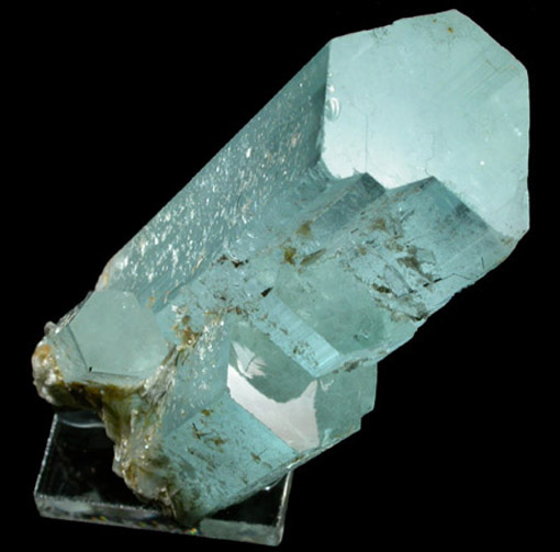 Beryl var. Aquamarine with Muscovite from Nuristan, Laghman Province, Afghanistan