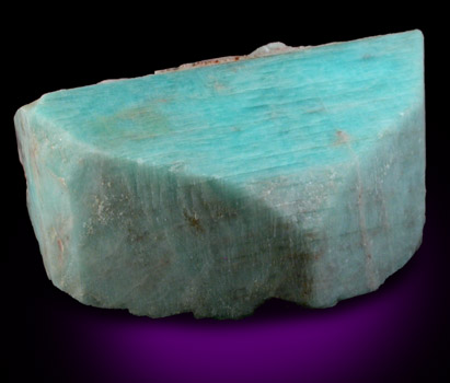 Microcline var. Amazonite from Crystal Peak area, 6.5 km northeast of Lake George, Park-Teller Counties, Colorado