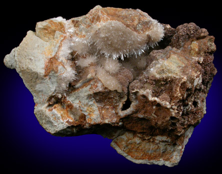 Kutnohorite and Aragonite from Levane, Val D'Arno, Tuscany, Italy