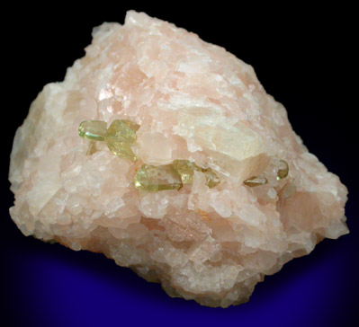 Fluorapatite var. Trilliumite from Cardiff Township, Ontario, Canada