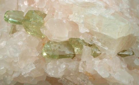 Fluorapatite var. Trilliumite from Cardiff Township, Ontario, Canada