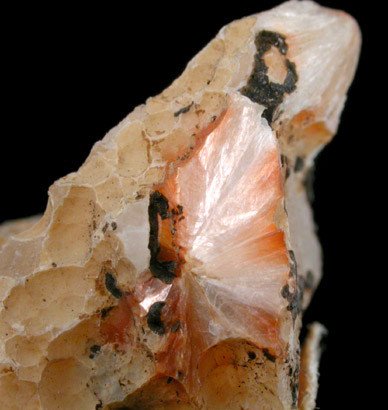 Ferrierite-Mg from railroad cut on north shore of Kamloops Lake, southeast of Rosseau Creek, British Columbia, Canada (Type Locality for Ferrierite-Mg)