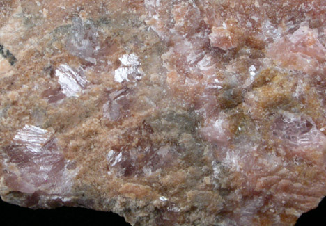 Akatoreite, Rhodochrosite, Pyroxmangite from Akatore Creek, Eastern Otago, Dunedin, South Island, New Zealand (Type Locality for Akatoreite)