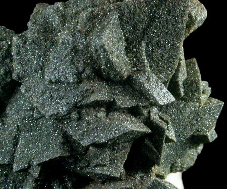 Orthoclase var. Adularia with Chlorite coating from Tilcon Quarry, Acushnet, Bristol County, Massachusetts