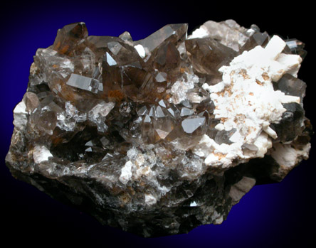 Quartz var. Smoky from Moat Mountain, Hale's Location, Carroll County, New Hampshire