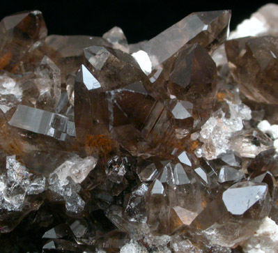 Quartz var. Smoky from Moat Mountain, Hale's Location, Carroll County, New Hampshire