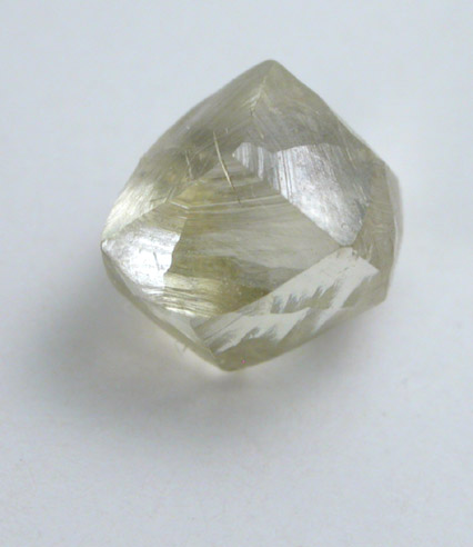 Diamond (1.03 carat yellow tetrahexahedral crystal) from Jwaneng Mine, Naledi River Valley, Botswana