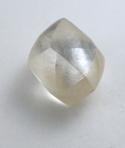 Diamond (0.95 carat tetrahexahedral crystal) from Jwaneng Mine, Naledi River Valley, Botswana