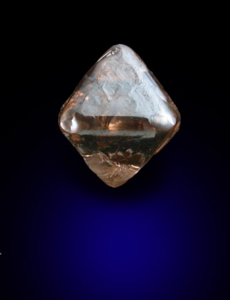 Diamond (0.75 carat octahedral crystal) from Mwadui, Shinyanga, Tanzania