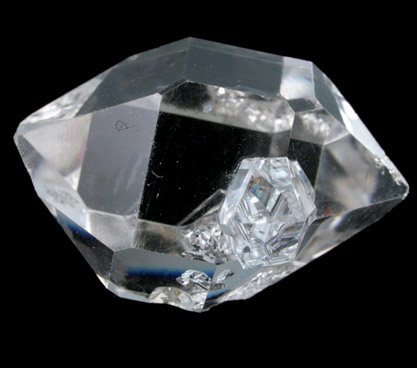 Quartz var. Herkimer Diamond from Middleville, Herkimer County, New York