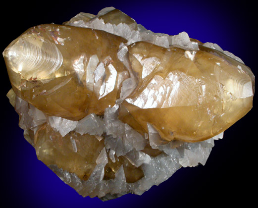 Calcite on Calcite from Staunton Quarry, Augusta County, Virginia