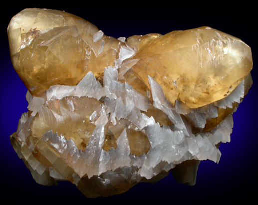 Calcite on Calcite from Staunton Quarry, Augusta County, Virginia