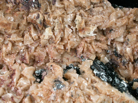 Hematite on Dolomite from West Cumberland Iron Mining District, Cumbria, England