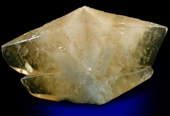 Calcite (twinned crystals) from Tri-State Lead-Zinc Mining District, near Joplin, Jasper County, Missouri