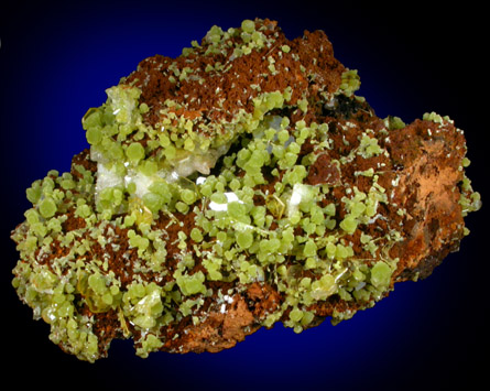 Mimetite with Wulfenite from Mina Ojuela, Mapimi, Durango, Mexico