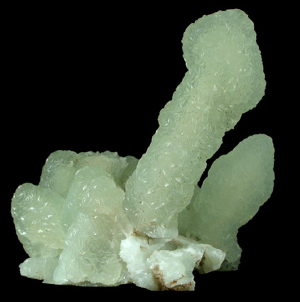 Prehnite epimorph after Anhydrite from Lower New Street Quarry, Paterson, Passaic County, New Jersey