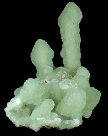 Prehnite epimorph after Anhydrite from Lower New Street Quarry, Paterson, Passaic County, New Jersey