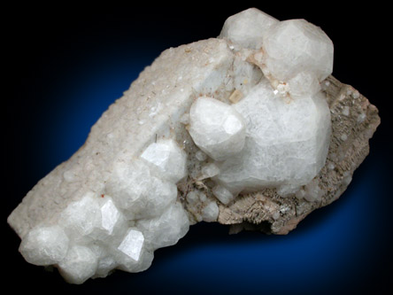 Analcime, Leucophanite, Microcline from Mont Saint-Hilaire, Qubec, Canada