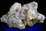 Calcite on Fluorite from Cave-in-Rock District, Hardin County, Illinois