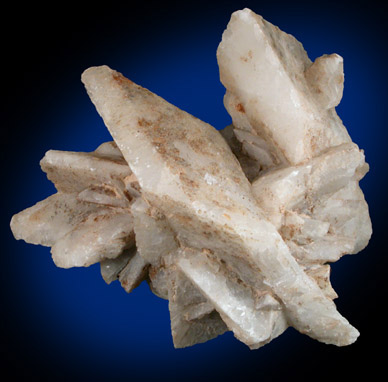 Calcite pseudomorphs after Glauberite from Camp Verde Salt Mine, Beaver Creek, Yavapai County, Arizona
