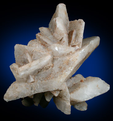 Calcite pseudomorphs after Glauberite from Camp Verde Salt Mine, Beaver Creek, Yavapai County, Arizona